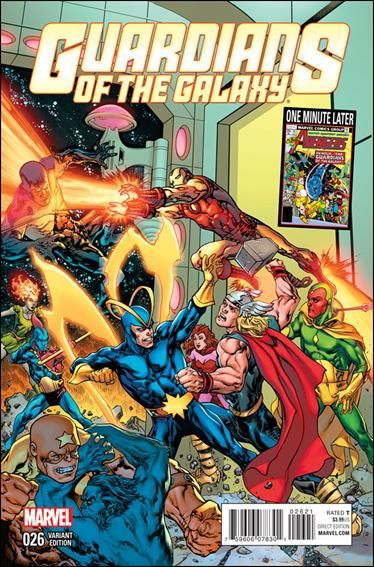 Guardians of the Galaxy, Vol. 3 #26B Tom Raney 1:15 Avengers Cover