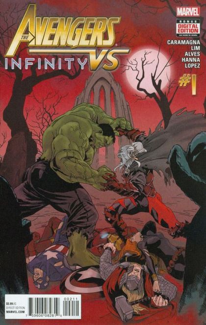 Avengers vs Infinity #1A Kalman Andrasofszky Regular Cover