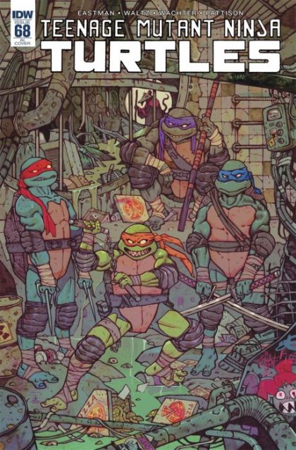 Teenage Mutant Ninja Turtles, Vol. 5 #68C Incentive Jakub Rebelka Variant Cover