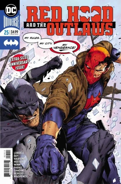 Red Hood and the Outlaws, Vol. 2 #25A Regular Trevor Hairsine Cover