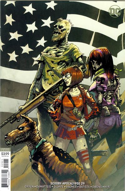 Scooby Apocalypse #29B Variant Patrick Gleason Cover