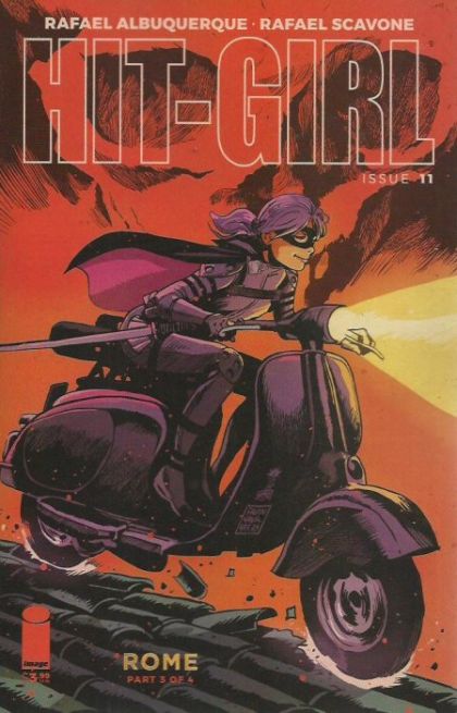 Hit-Girl, Vol. 2 #11C Variant Francesco Francavilla Cover