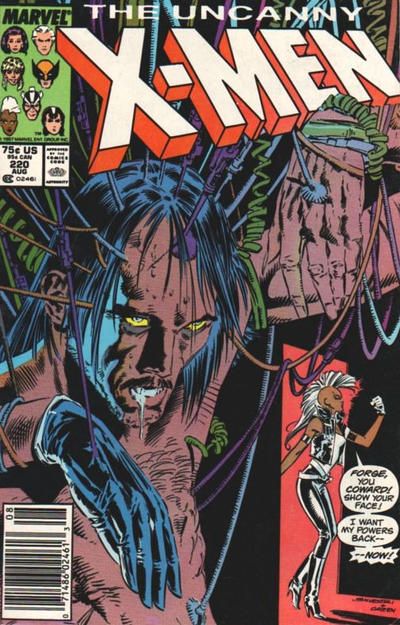 Uncanny X-Men, Vol. 1 #220B Newsstand Edition