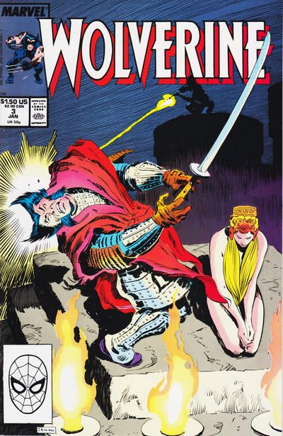 Wolverine, Vol. 2 #3A Direct Edition