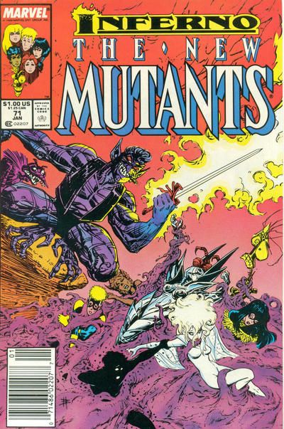 New Mutants, Vol. 1 #71B Newsstand Edition