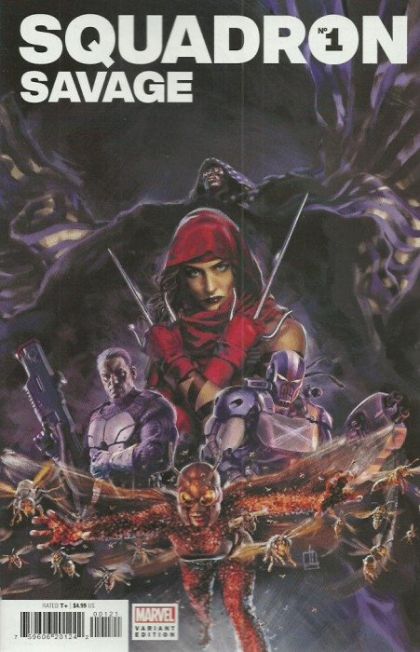 Heroes Reborn: Squadron Savage #1B Variant David Blatt Cover