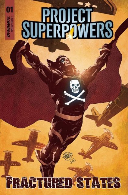 Project Superpowers: Fractured States #1C Geraldo Borges Cover