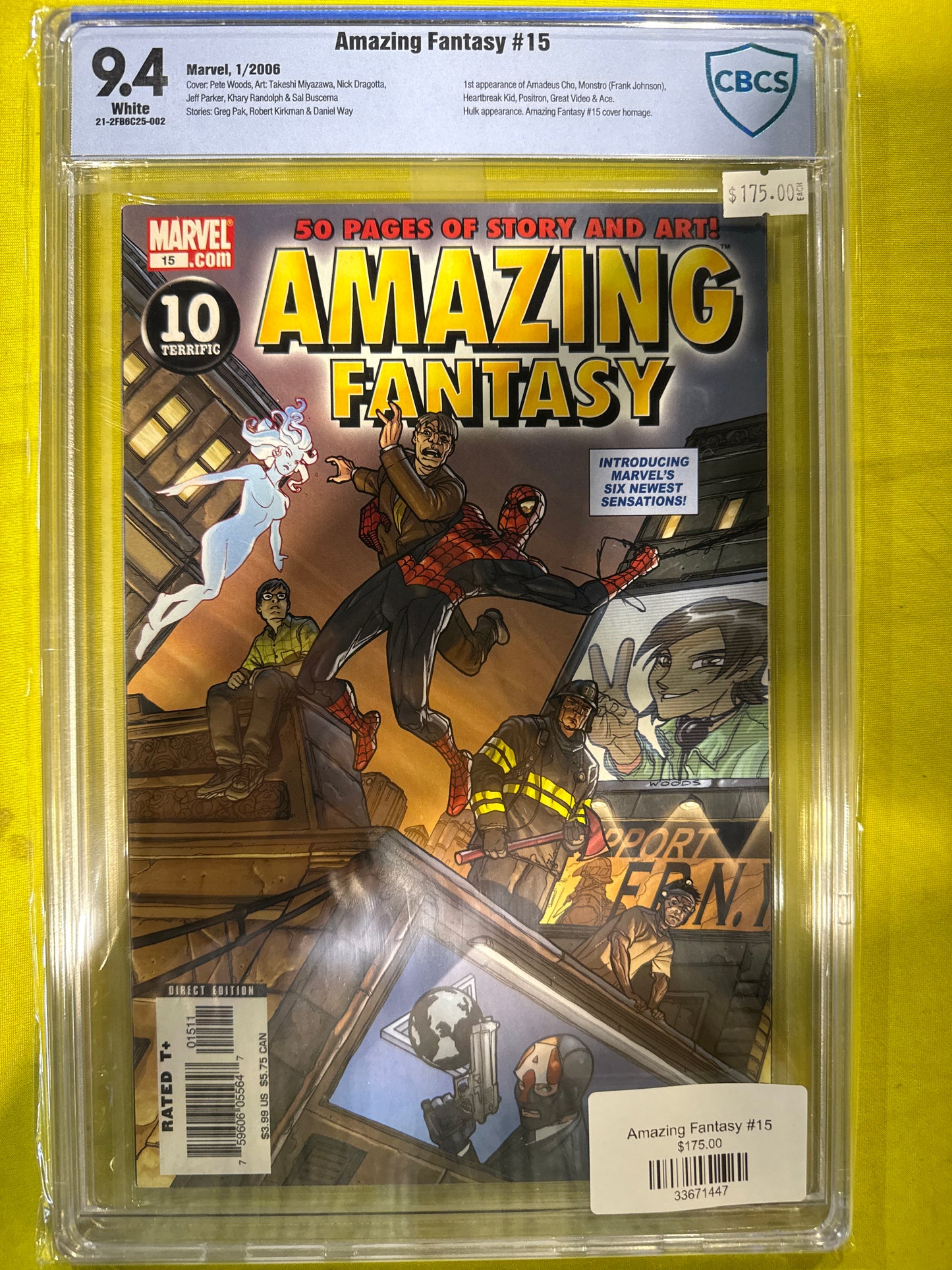 Amazing Fantasy #15 CBCS 9.4