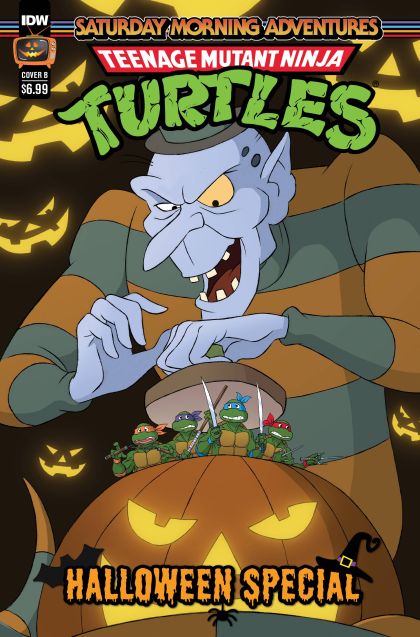 Teenage Mutant Ninja Turtles: Saturday Morning Adventures - Halloween Special #1B Dan Schoening Variant