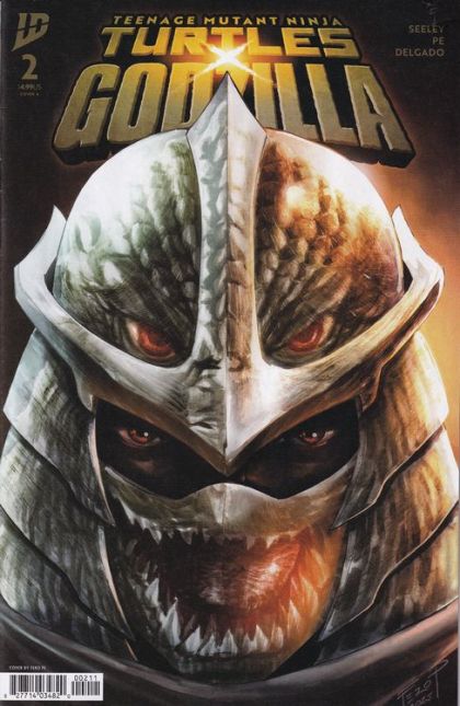 Teenage Mutant Ninja Turtles x Godzilla #2A Fero Pe Regular