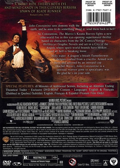 Constantine (2005) - DVD