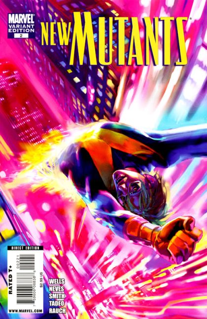 New Mutants, Vol. 3 #2B Benjamin Variant Cover