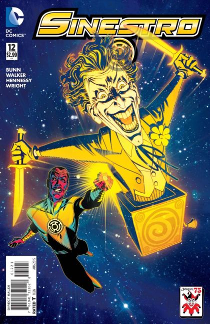 Sinestro #12B Joker 75th Anniversary Variant Cover - Joshua Middleton