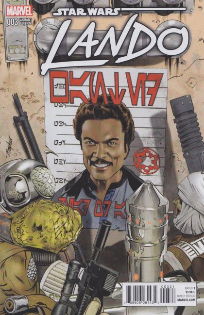 Star Wars: Lando #3B Mike Mayhew Variant
