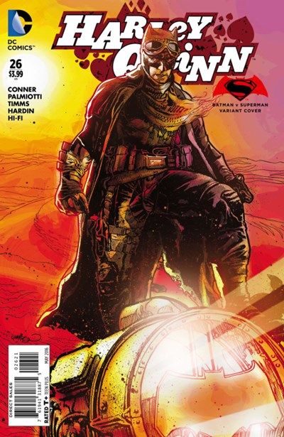 Harley Quinn, Vol. 2 #26B Tony Harris Batman v Superman Variant Cover