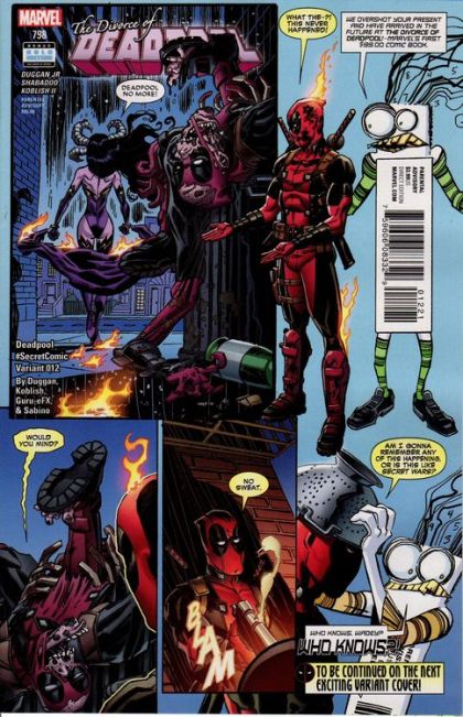 Deadpool, Vol. 5 #12B Scott Koblish Secret Comic Variant Cover