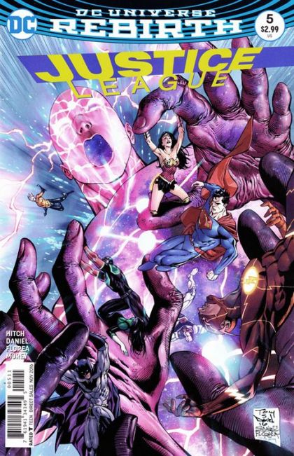 Justice League, Vol. 2 #5A Regular Tony S. Daniel Cover