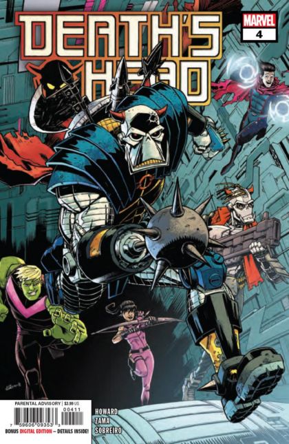 Death's Head, Vol. 2 #4A Regular Nick Roche Cover