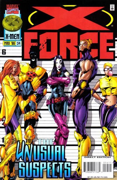 X-Force, Vol. 1 #54A Direct Edition