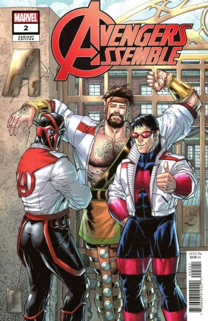 Avengers Assemble, Vol. 3 #2B Whilce Portacio Avengers Jacket Variant