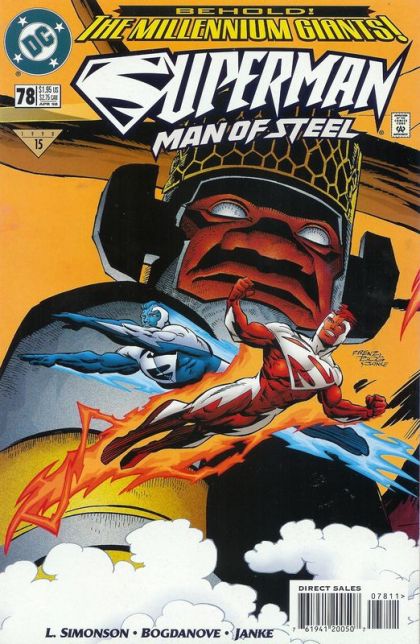 Superman: The Man of Steel #78A Direct Edition