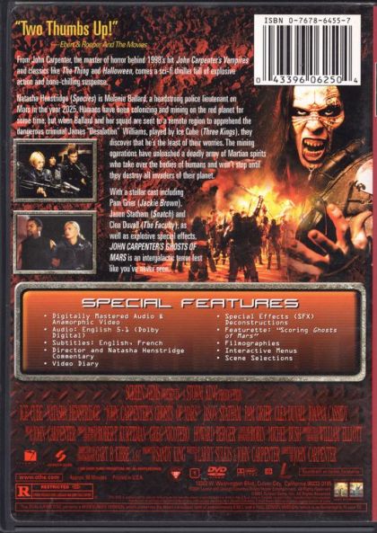 Ghosts of Mars (2001) Special Edition - DVD