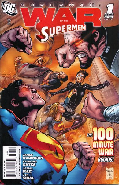 Superman: War of the Supermen #1A Eddy Barrows Regular Cover