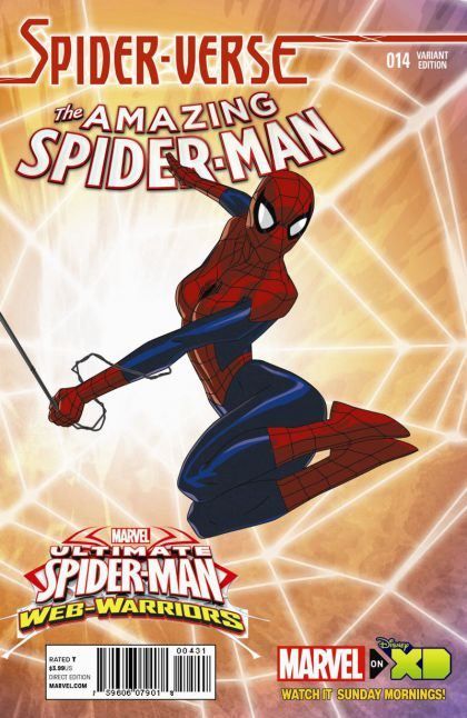 The Amazing Spider-Man, Vol. 3 #14C Jeff Warmester Marvel Animation Cover