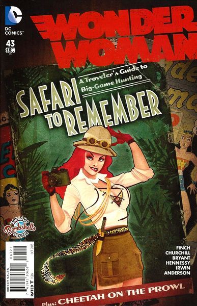 Wonder Woman, Vol. 4 #43B Ant Lucia Bombshell Variant