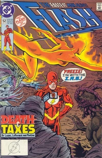 Flash, Vol. 2 #52A Direct Edition