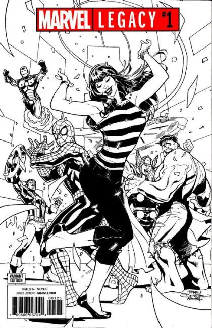 Marvel Legacy #1AG Terry Dodson Party Sketch Variant