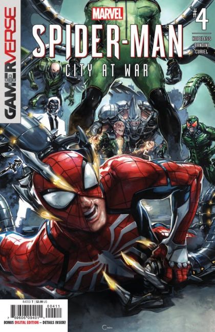 Marvel's Spider-Man: City At War #4A Clayton Crain Regular