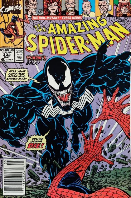 The Amazing Spider-Man, Vol. 1 #332B Newsstand Edition