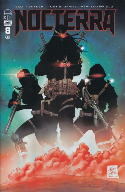 Nocterra #8A Tony S. Daniel & Marcello Maiolo Cover
