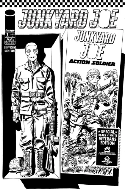 Junkyard Joe #1I B&W Veterans Jerry Ordway Variant