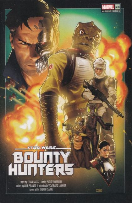 Star Wars: Bounty Hunters (Marvel Comics) #28D Taurin Clarke Revelations Variant
