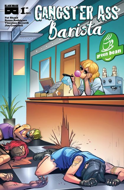 Gangster Ass Barista (Black Mask Studios) #1C Walter Romboli & Elisa Pereyra Variant