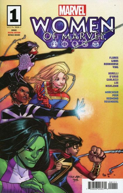 Women of Marvel, Vol. 4 #1A Regular Erica Durso Cover