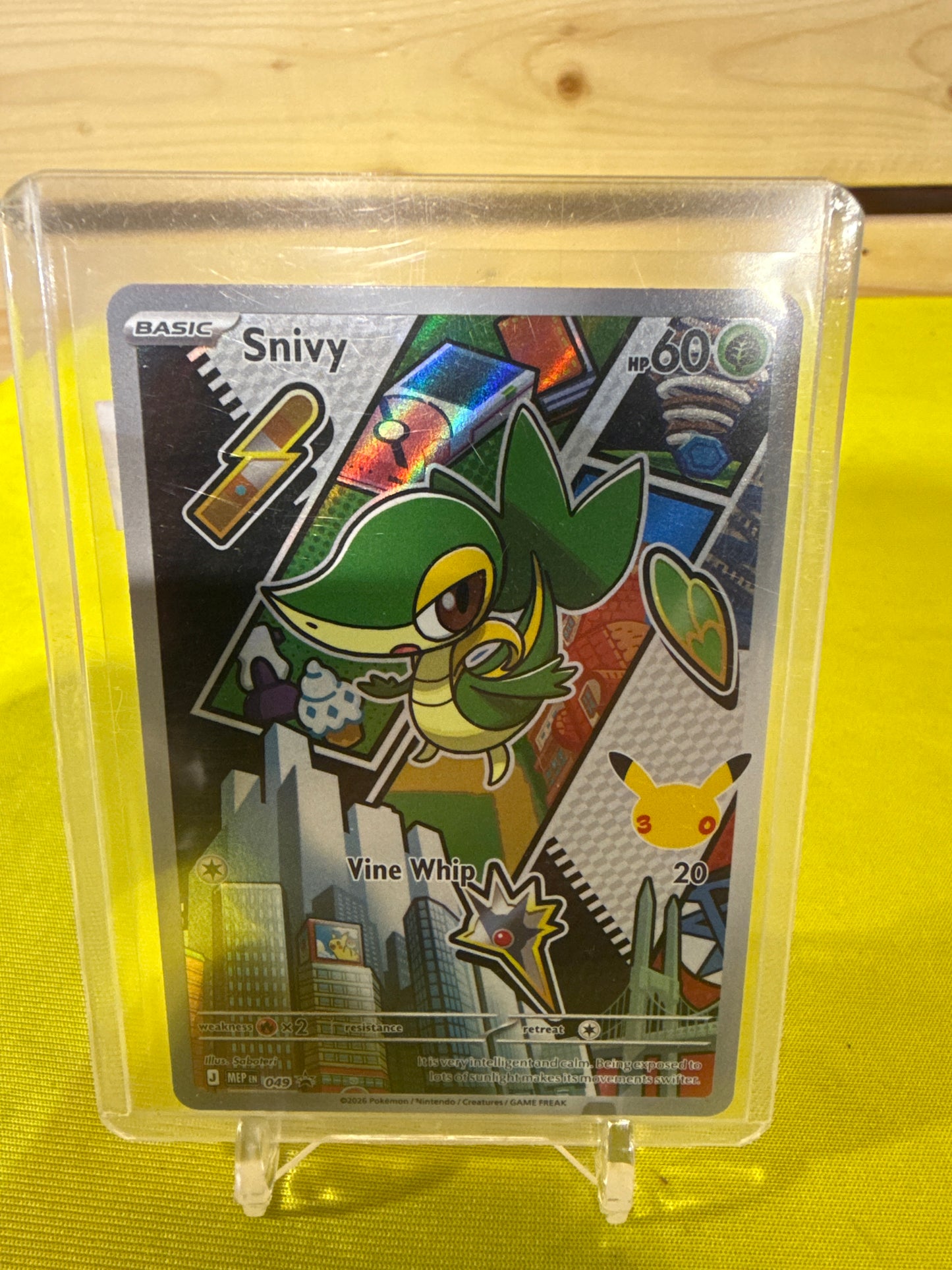 Snivy Full Art 30 Ann.
