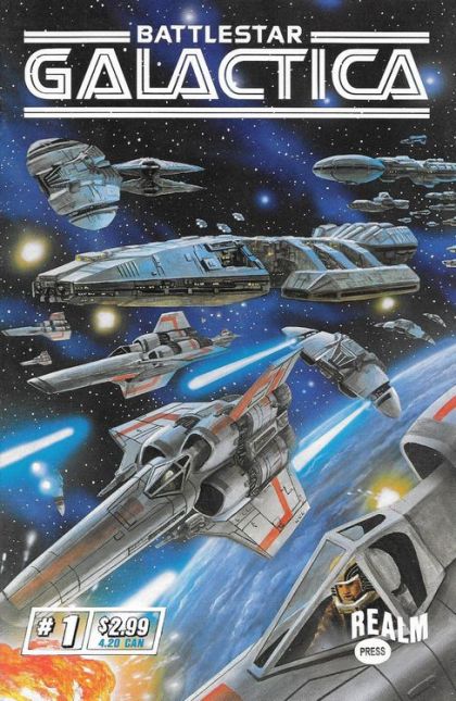 Battlestar Galactica, Vol. 1 (Realm Press) #1A