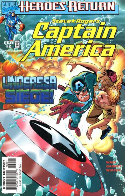 Captain America, Vol. 3 #2C Variant Cover