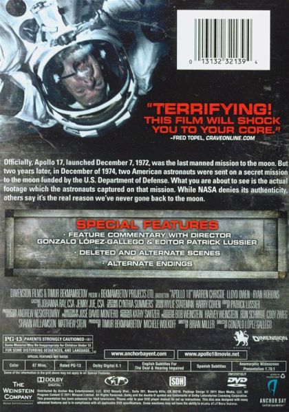 Apollo 18 (2011) - DVD