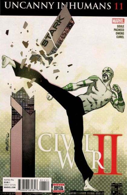 The Uncanny Inhumans #11A Regular Carlos Pacheco Cover