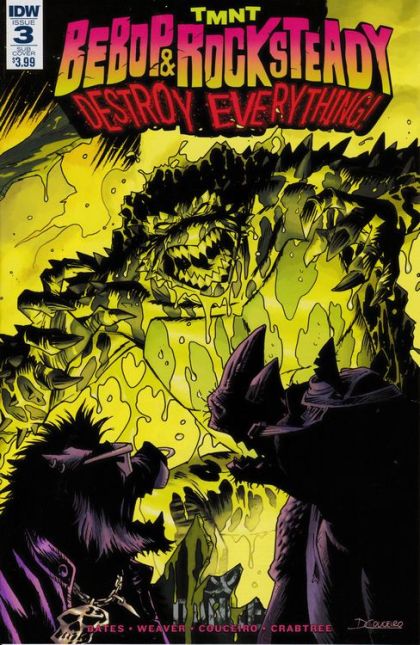 Teenage Mutant Ninja Turtles Bebop & Rocksteady Destroy Everything #3SUB Subscription Variant
