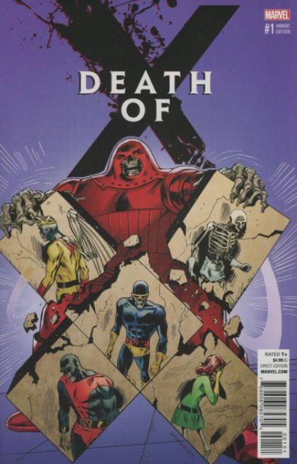 Death of X #1E Variant Classic Cover