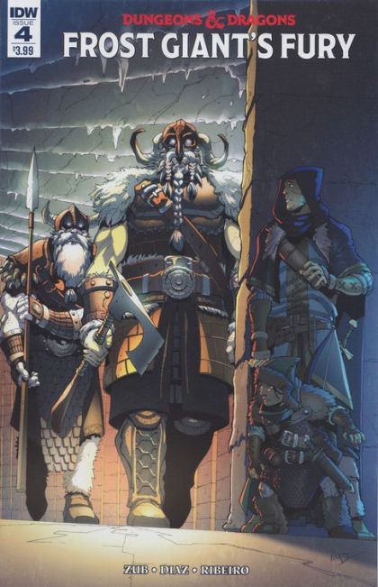 Dungeons & Dragons: Frost Giants - Fury #4A Max Dunbar Regular Cover