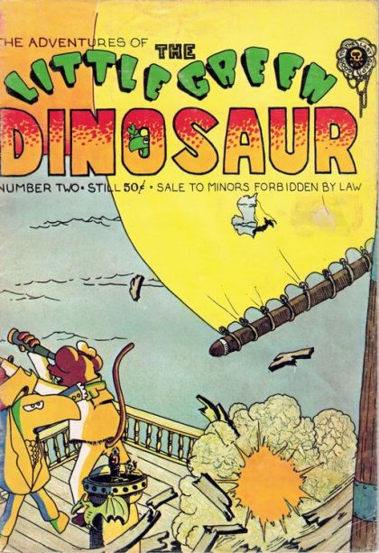 Adventures of the Little Green Dinosaur #2