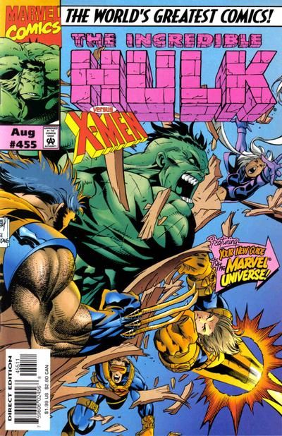 The Incredible Hulk, Vol. 1 #455A Direct Edition