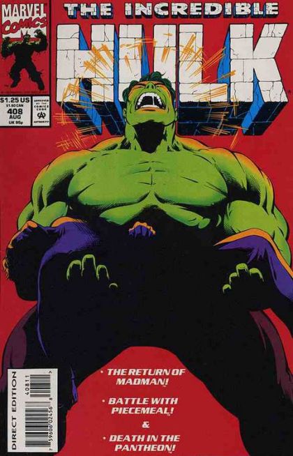 The Incredible Hulk, Vol. 1 #408A Direct Edition