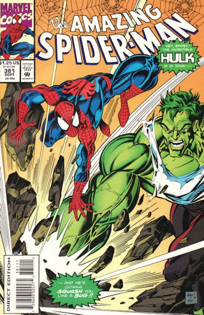 The Amazing Spider-Man, Vol. 1 #381A Direct Edition